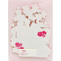 Japan Sanrio 3D Greeting Card - Spring Plum Blossoms Bird - 3