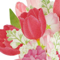 Japan Sanrio 3D Greeting Card - Spring Tulip White Vase - 3
