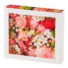 Japan Sanrio 3D Greeting Card - Spring Flower Box