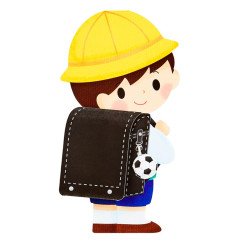 Japan Sanrio 3D Greeting Card - Kindergarten Boy Football