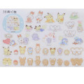 Japan Pokemon Die-cut Flake Seal Sticker Pack - Pokepeace - 2