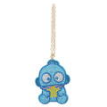 Japan Sanrio Glitter Deco Key Holder - Hangyodon Star - 1