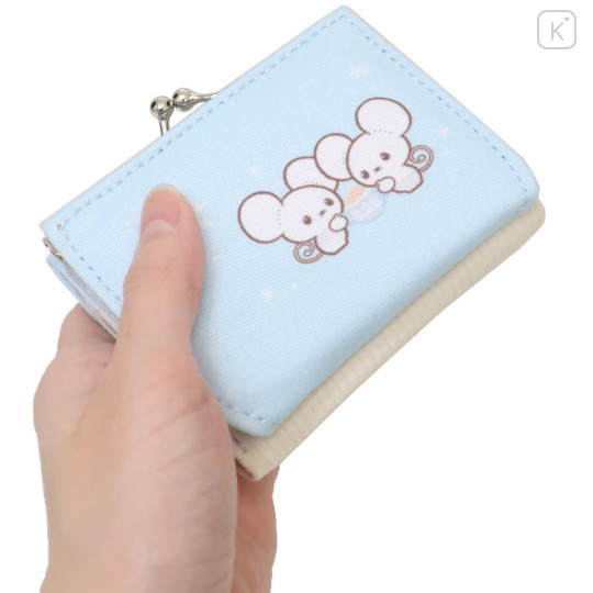 Japan Pokemon Trifold Wallet - Pikachu & Tandemaus : Pokepeace - 2