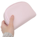 Japan Sanrio Round Mini Pouch - Hello Kitty : Gold Ribbon - 2