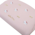 Japan Sanrio Round Mini Pouch - Hello Kitty : Gold Ribbon - 4
