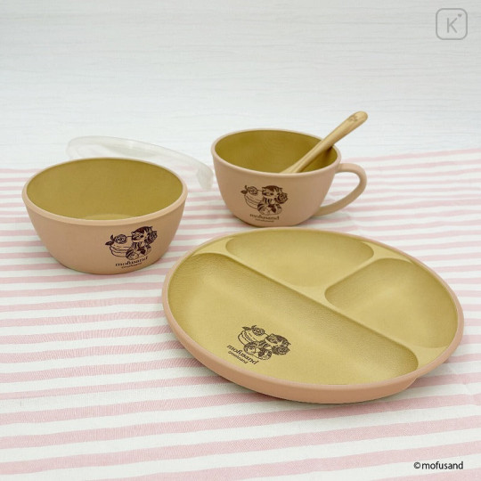 Japan Mofusand Lunch Plate (S) - Sweets Blossom - 2