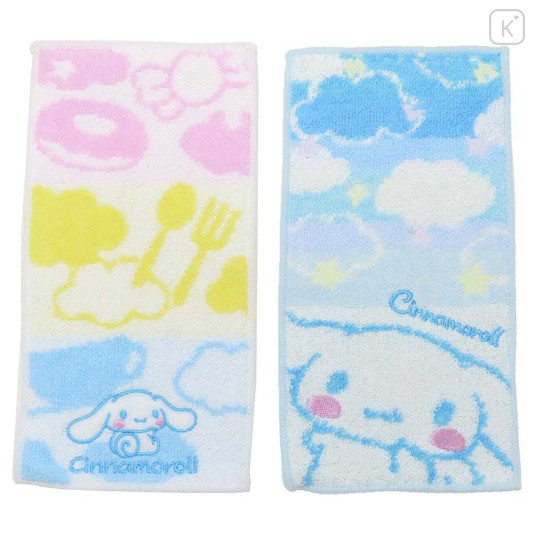 Japan Sanrio Half Petit Towel Set - Cinnamoroll : Smile - 1