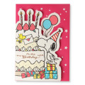 Japan Peanuts 3D Greeting Card - Snoopy & Woodstock : Happy Birthday Party - 2