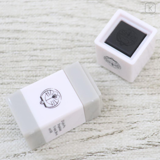 Japan Doraemon Mini Pochi Pom Stamp Set - Doraemon : Happy Laugh - 2