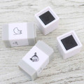 Japan Moomin Mini Pochi Pom Stamp Set - Moomintroll : Happy - 2