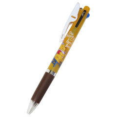 Japan Disney Jetstream 3 Color Multi Ballpoint Pen - Piglet & Pooh : Hero Party