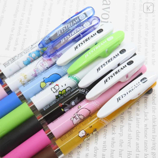 Japan Sanrio Jetstream 3 Color Multi Ballpoint Pen - Keroppi : Friend - 3
