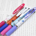 Japan Moomin Jetstream 3 Color Multi Ballpoint Pen - Little My : Orange Blue - 3