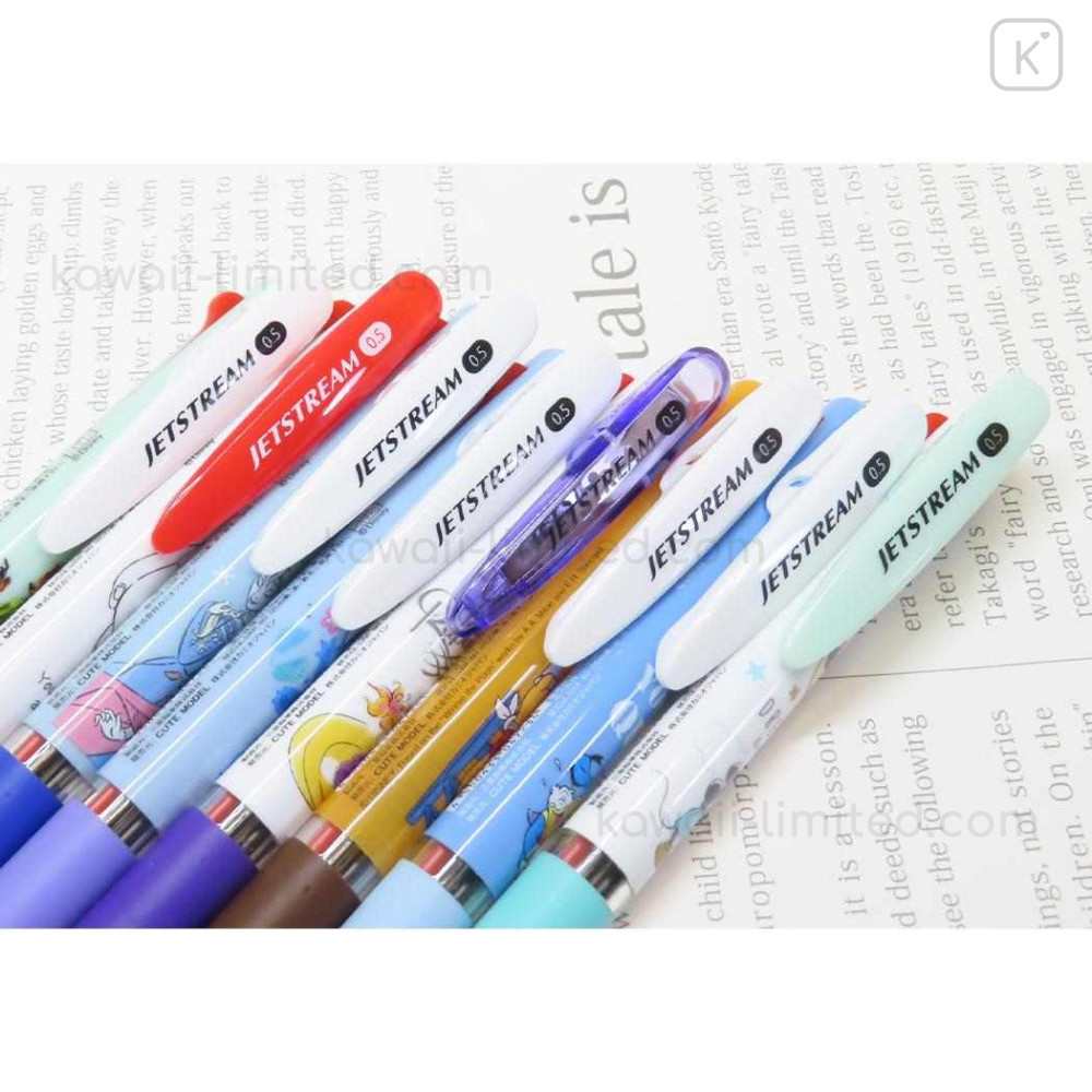 Japan Disney Jetstream 3 Color Multi Ballpoint Pen - Anna & Elsa ...