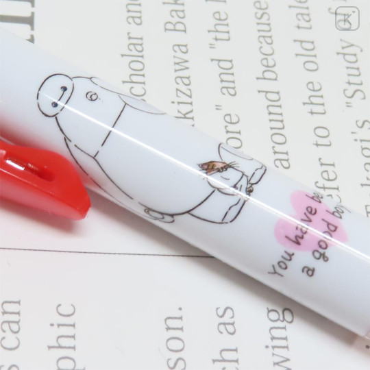 Japan Disney Jetstream 3 Color Multi Ballpoint Pen - Baymax : You Have Been A Good Boy - 2