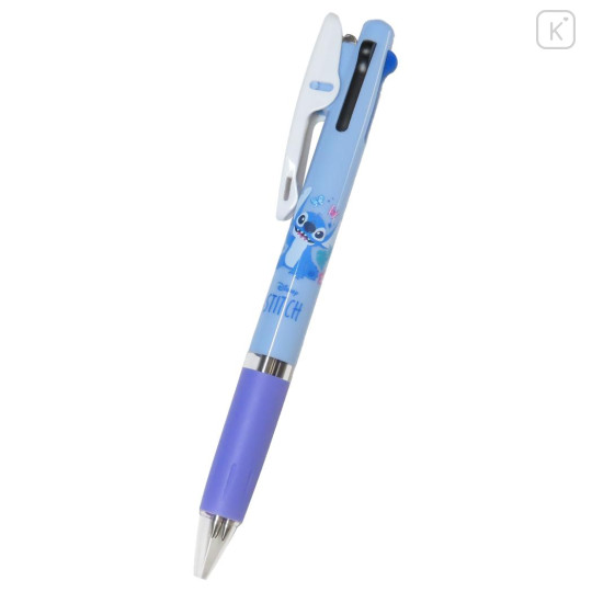 Japan Disney Jetstream 3 Color Multi Ballpoint Pen - Stitch : Hey - 1