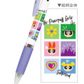Japan The Powerpuff Girls Jetstream 3 Color Multi Ballpoint Pen - Colorful Face - 2