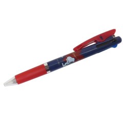 Japan Peanuts Jetstream 3 Color Multi Ball Pen - Snoopy & Woodstock : Love Navy Red