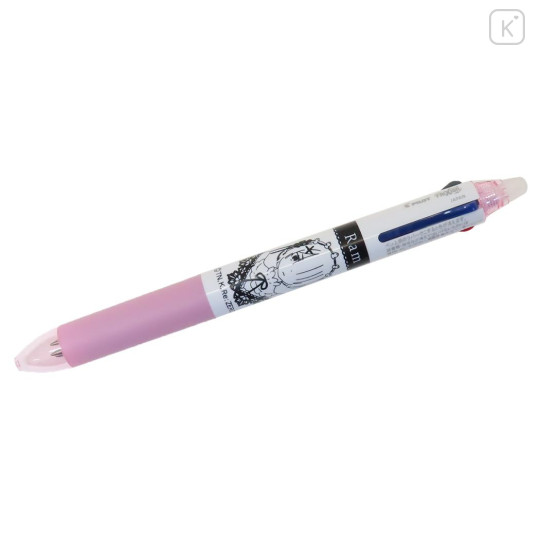 Japan Re Zero FriXion Ball 3 Slim Color Multi Erasable Gel Pen - Ram Hisago - 3