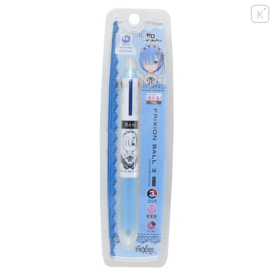 Japan Re Zero FriXion Ball 3 Slim Color Multi Erasable Gel Pen - Rem Hisago - 1