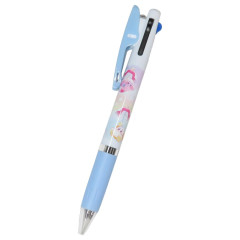Japan Kirby Jetstream 3 Color Multi Ball Pen - Kirby & Waddle Dee : Melty Sky