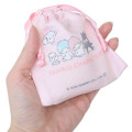 Japan Sanrio Mini Drawstring Pouch - Chacracters : Pink - 2