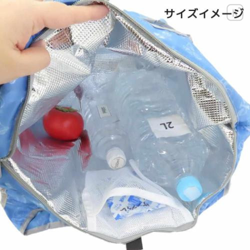 Japan San-X Insulated Cooler Lunch Bag - Sumikko Gurashi : Rabbit's Mysterious Spell Blue - 5