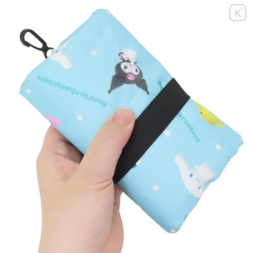 Japan Sanrio Insulated Cooler Lunch Bag - Characters : Blue - 4