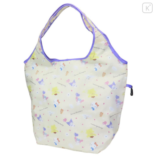 Japan Sanrio Insulated Cooler Lunch Bag - Characters : Light Yellow - 1
