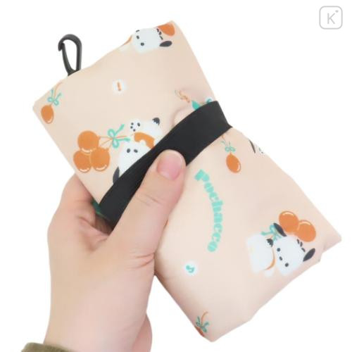 Japan Sanrio Insulated Cooler Lunch Bag - Pochacco : Orange Balloon - 4