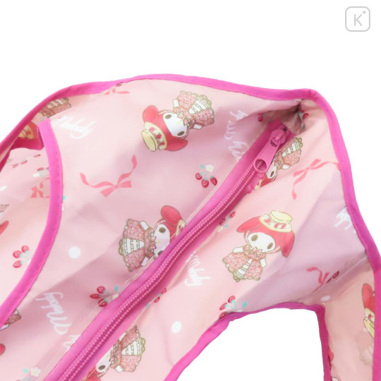 Japan Sanrio Insulated Cooler Lunch Bag - My Melody : Pink Lady Lolita - 3