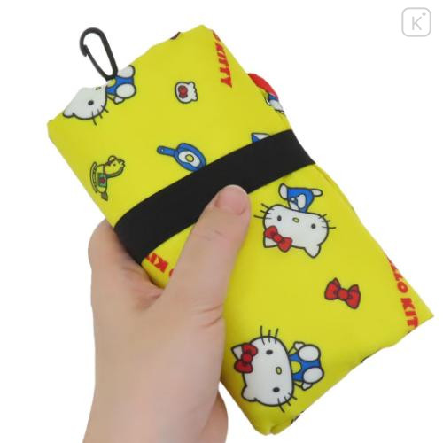 Japan Sanrio Insulated Cooler Lunch Bag - Hello Kitty : Yellow - 4