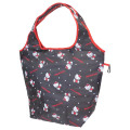 Japan Sanrio Insulated Cooler Lunch Bag - Hello Kitty : Black - 1