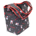 Japan Sanrio Insulated Cooler Lunch Bag - Hello Kitty : Black - 2