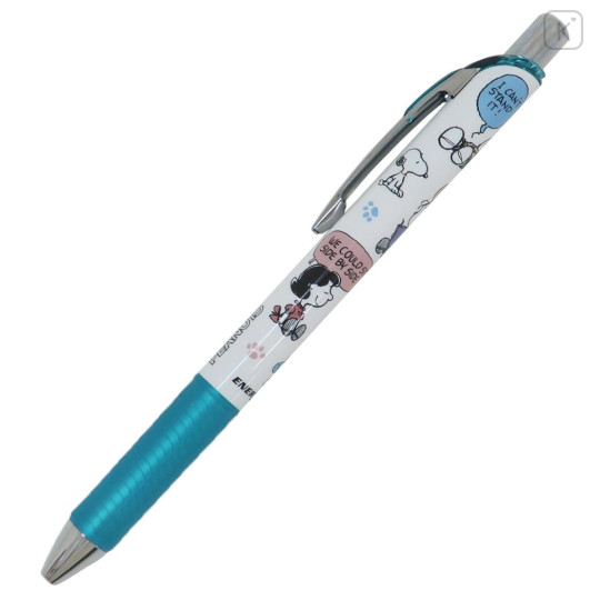 Japan Peanuts EnerGel Gel Pen - Snoopy : Kids Side By Side - 1