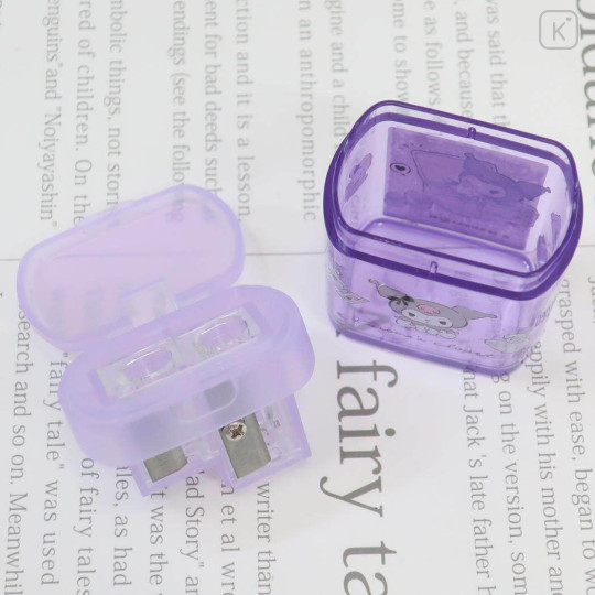 Japan Sanrio Pencil Sharpener - Kuromi : Closet - 2