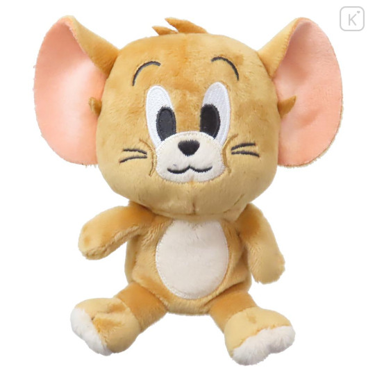 Japan Tom and Jerry Hand-held Plush - Jerry : Smile - 1