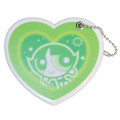 Japan The Powerpuff Girls Slide Mirror - Buttercup Heart Green - 1