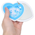 Japan The Powerpuff Girls Slide Mirror - Bubbles Heart Blue - 3