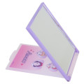 Japan Disney Folding Mirror - Disney Princess Shojo Manga Style Pink Purple - 2