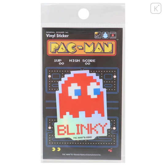 Japan Pac-Man Hologram Sticker - Ghost Blinky - 1
