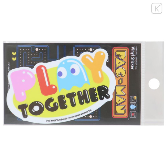 Japan Pac-Man Vinyl Sticker - Play Together - 1