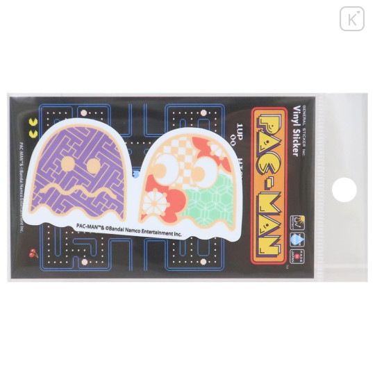 Japan Pac-Man Vinyl Sticker - Japanese Style Ghosts B - 1