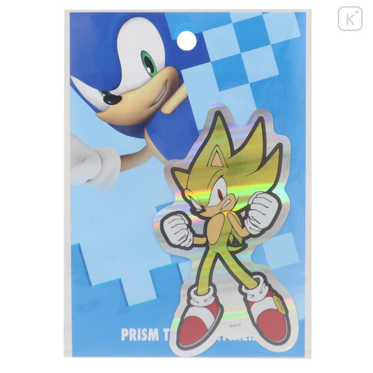 Japan Sonic the Hedgehog Hologram Sticker - Super Sonic - 1