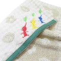 Japan Pikmin Mini Towel Jacquard Handkerchief - Beige Green - 2