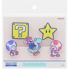 Japan Super Mario Brothers Acrylic Clip Set - Pink