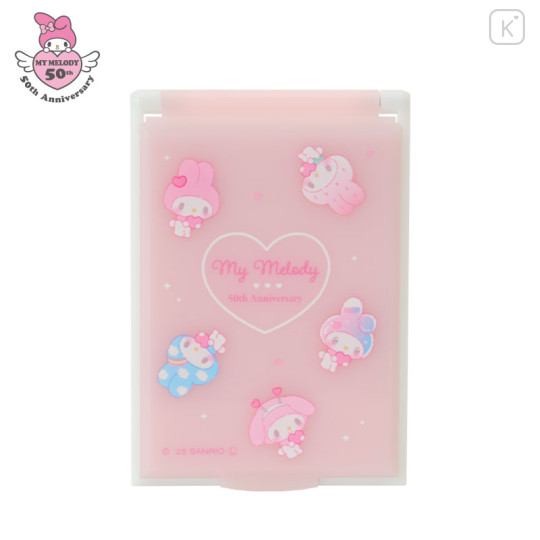 Japan Sanrio Pocket Mirror - My Melody 50th Anniversary - 1