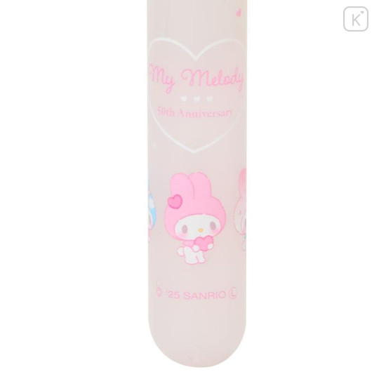 Japan Sanrio Toothbrush Set - My Melody 50th Anniversary Milk Bottle - 5