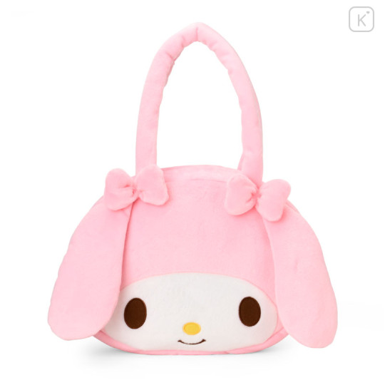 Japan Sanrio Original Face-shaped Tote Bag - My Melody - 1