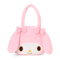 Japan Sanrio Original Face-shaped Tote Bag - My Melody - 1